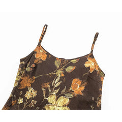 Vintage Boho Style Floral Print Dresses