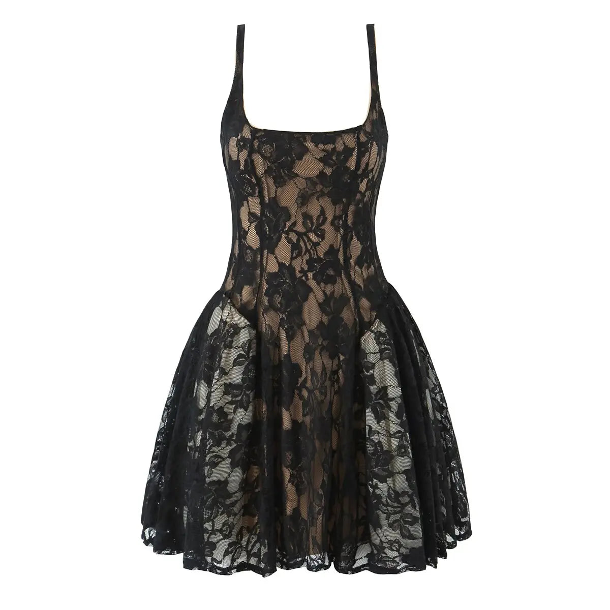 Sexy Party Sleeveless Lace Dresses