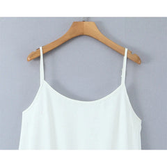 Design Irregular Hem Sling Dresses