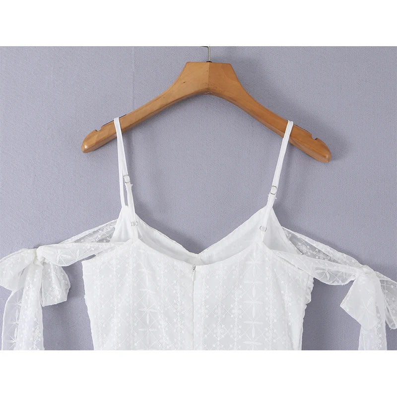 Romantic White Mini Dresses