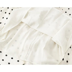 Vintage French Style Polka Dot Dresses