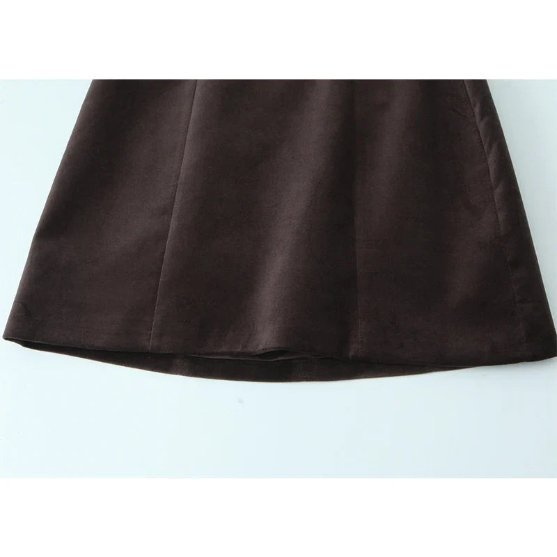 Thin Straps O Neck A-line Short Dresses
