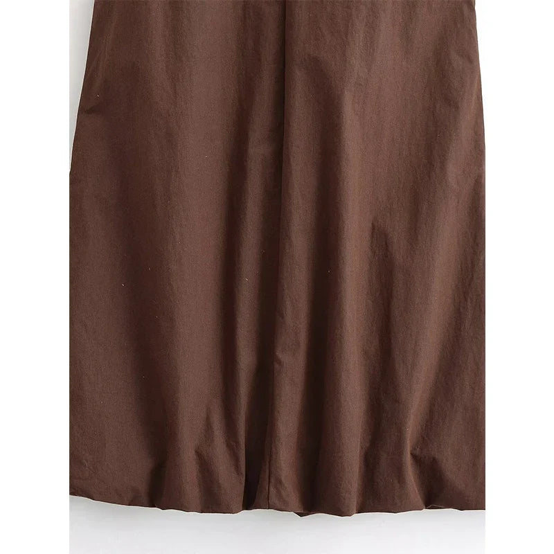 Minimalist Loose Fit Sleeveless Dresses