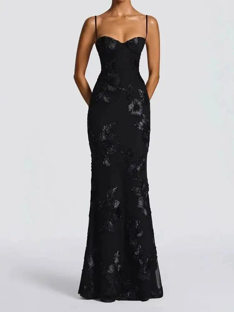 Summer Light Luxury Sleeveless Spliced Waist Slimming Dresses