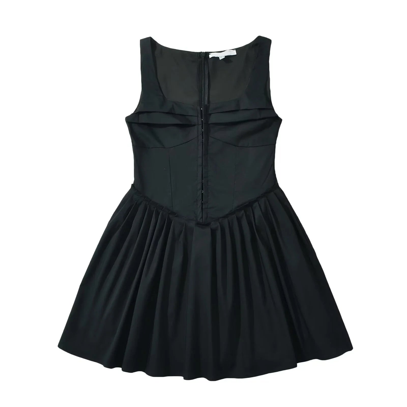 Summer Elegant Party Dresses Arrival Solid Hem Pleated A-line Birthday Dresses