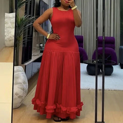 Square Collar Halter Evening Dresses