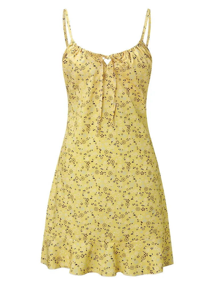 Sexy Spaghetti Strap Cutout Dresses