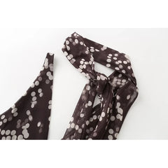 Summer Long Polka Dot Dresses