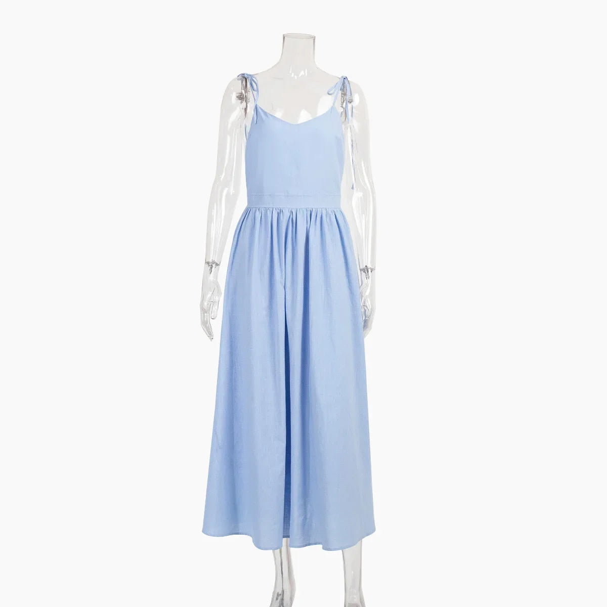 Sexy V-neck Strap Backless Dresses