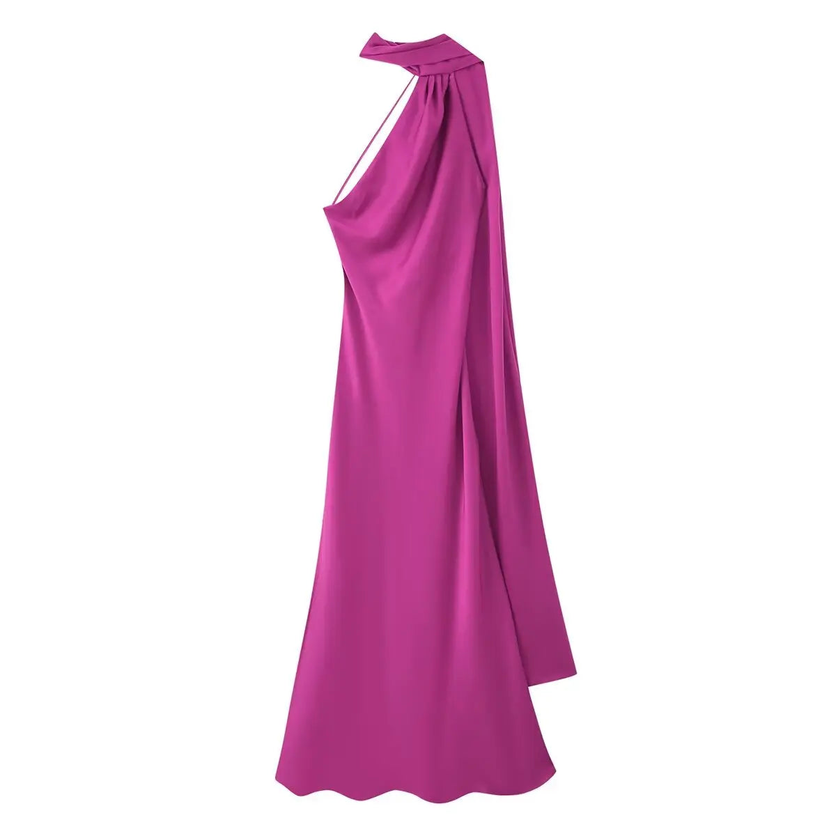 High Street Sexy Elegant Halter Long Dresses