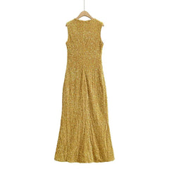 Sequin Velvet Long Dresses