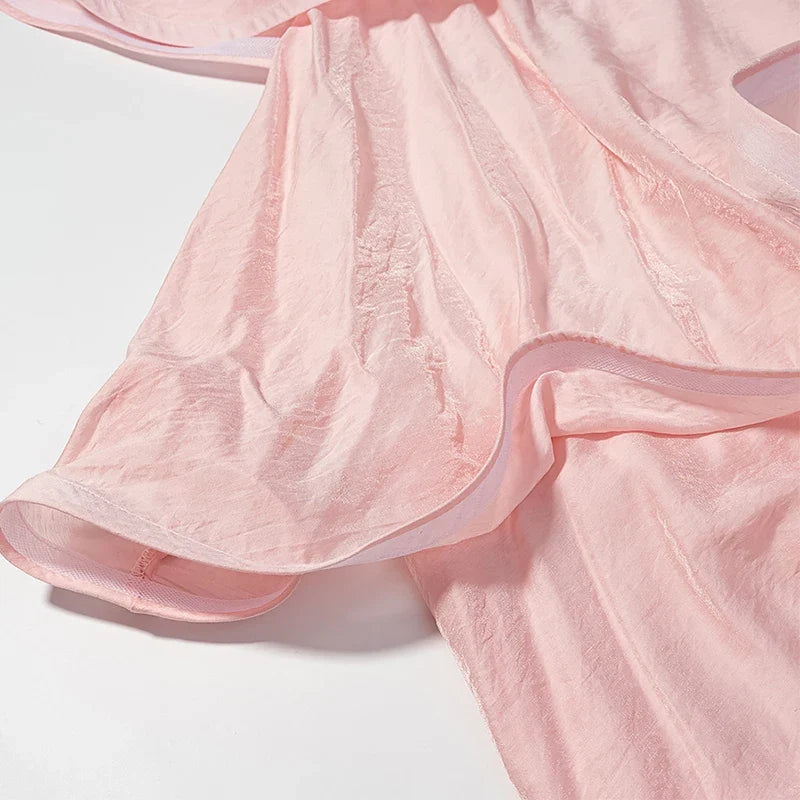 Multi Layered Ruffle Sling Dresses