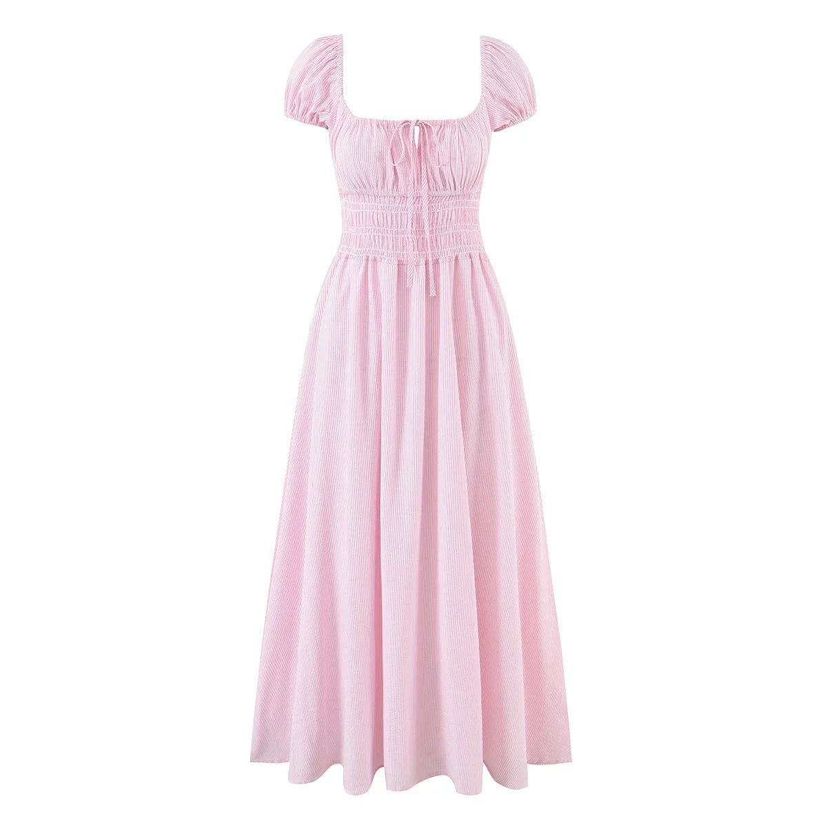 Blue Pink Striped Dresses