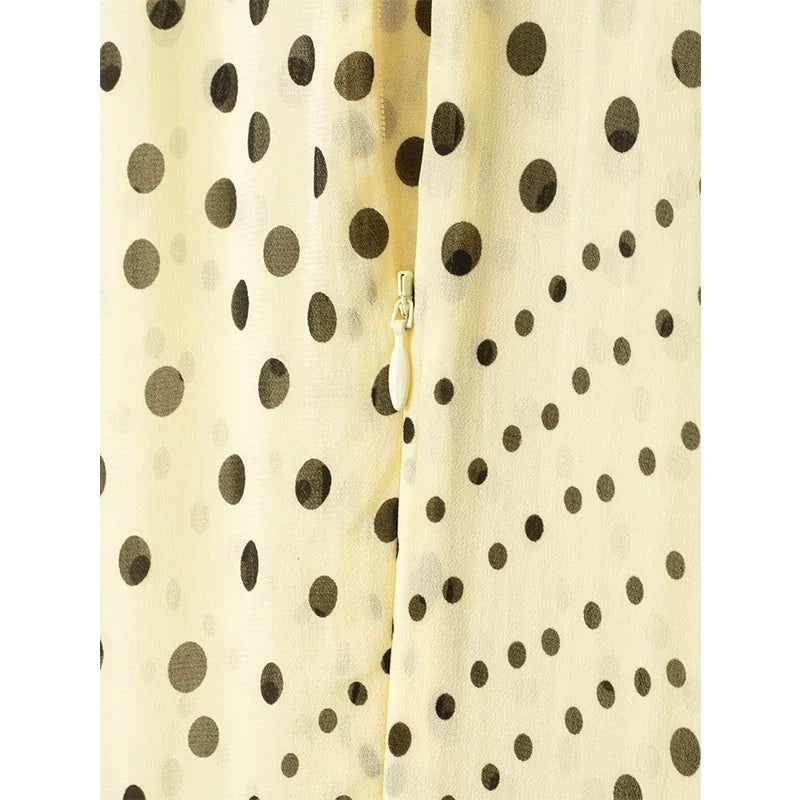 Polka Dot Maxi Dresses