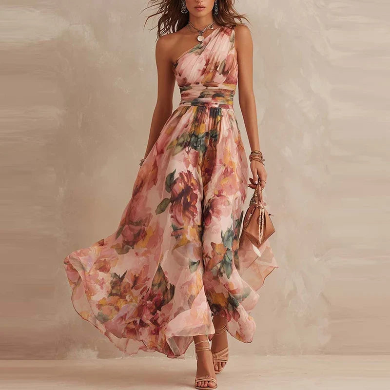 Summer Asymmetrical Sleeveless Bohemian Dresses