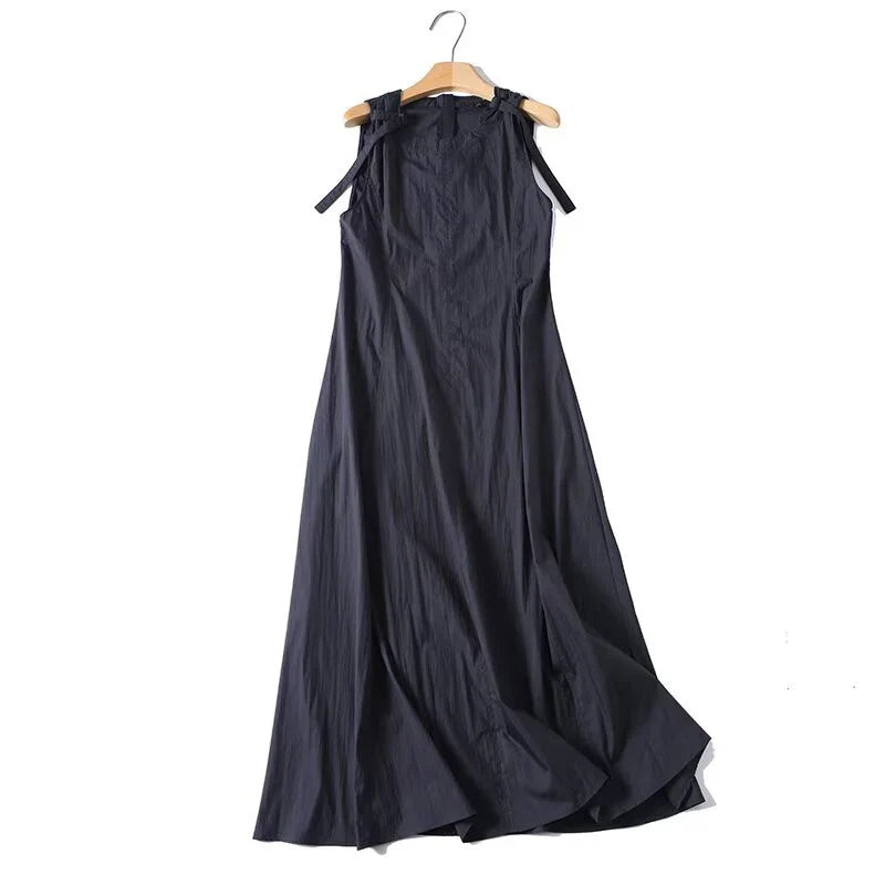 Adjustable Strap Long Dresses