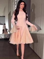 Lace Patchwork Ruffle Dresses