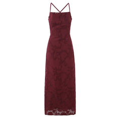 Bandage Back Backless Sexy Maxi Dresses