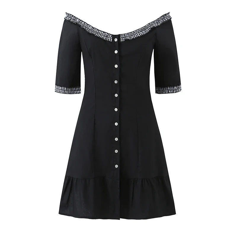 Summer Sexy Off Shoulder Mini Dresses