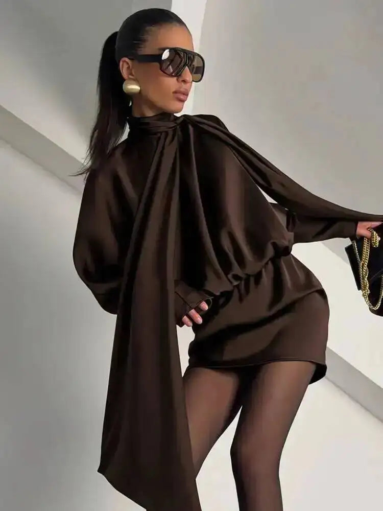 Summer Satin Mini Dresses
