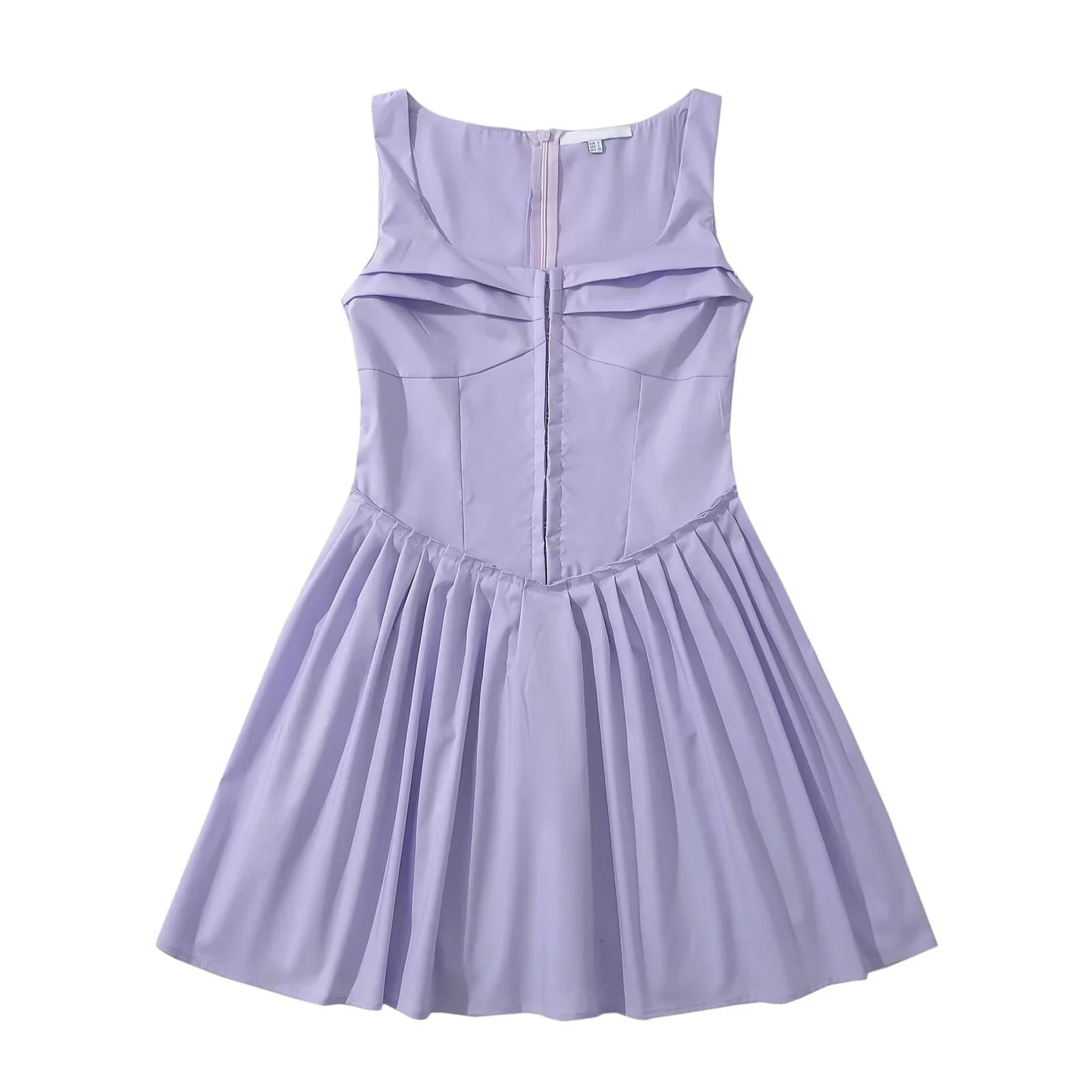 Summer Elegant Party Dresses Arrival Solid Hem Pleated A-line Birthday Dresses