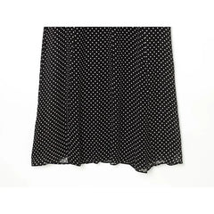 Black Polka Dot Midi Dresses