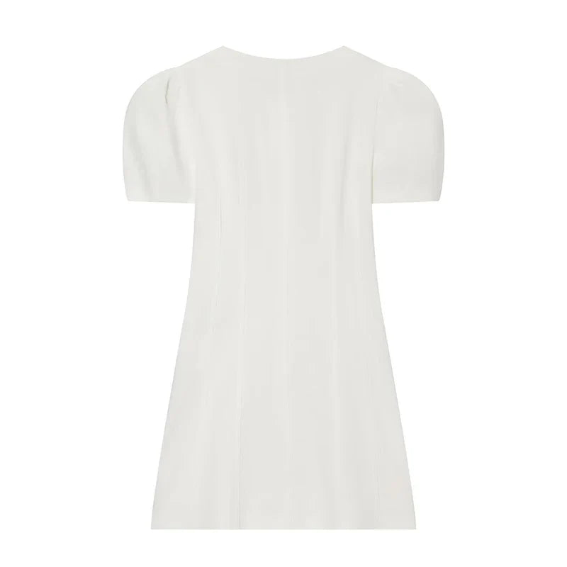 Elegant White Mini Dresses
