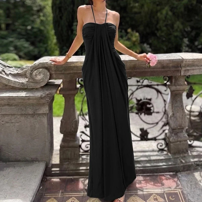 Casual Pleated Design Party Dresses