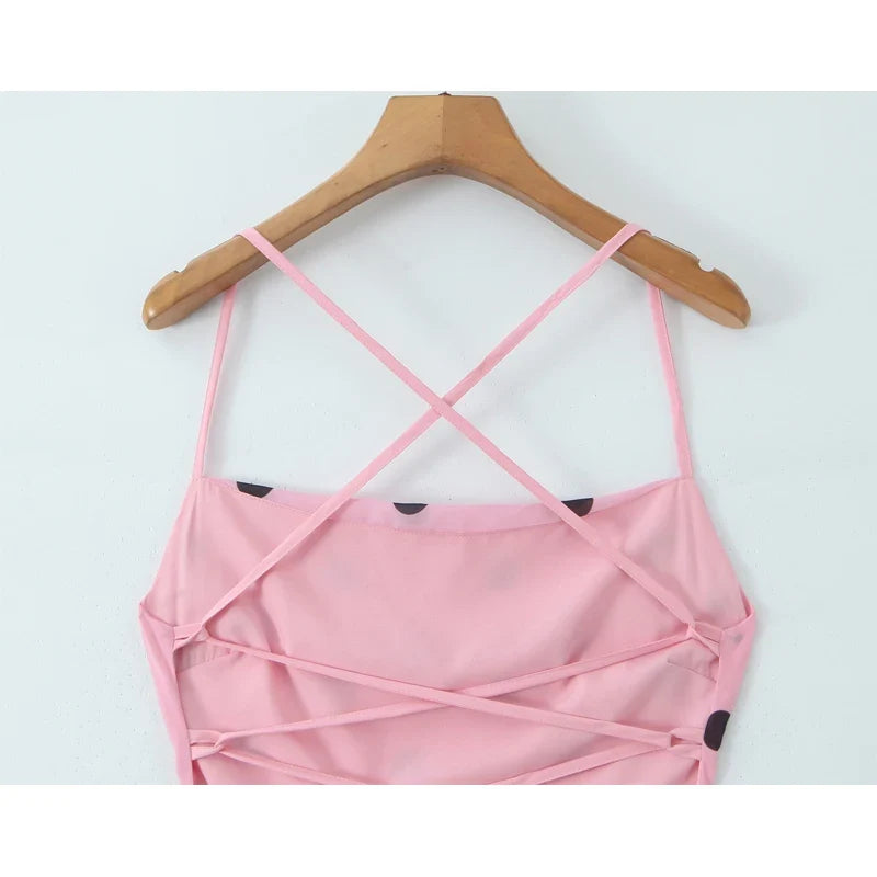 Back Bandage Backless Dresses