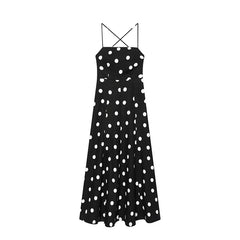 Summer Polka Dot Maxi Dresses