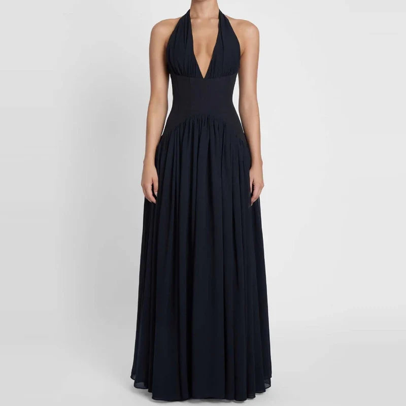 Sexy Backless Party Long Dresses