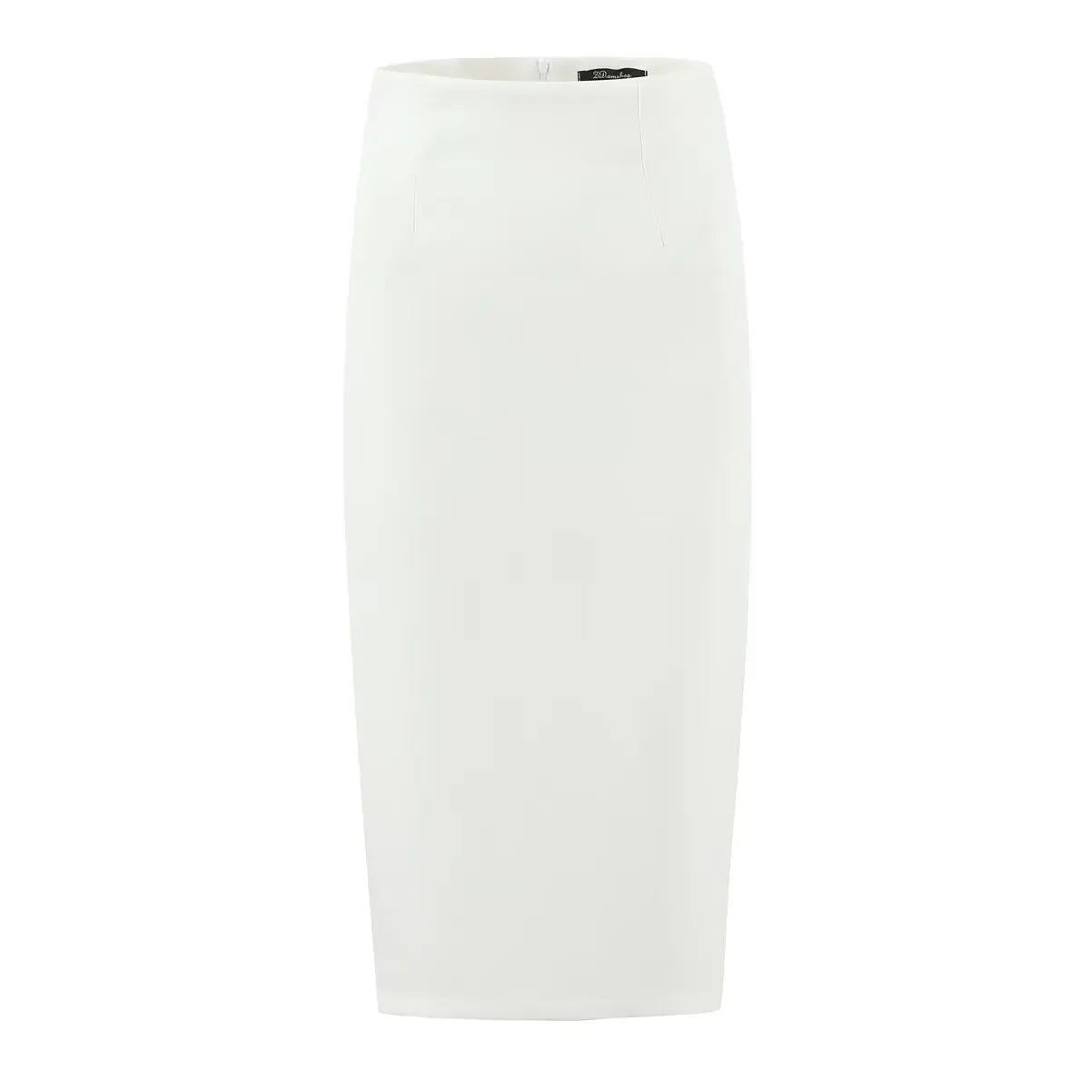 French Style Minimalist Midi Slim Fit Package Hip Skirt For Girls Spring Summer High Waist Elegant Skirts