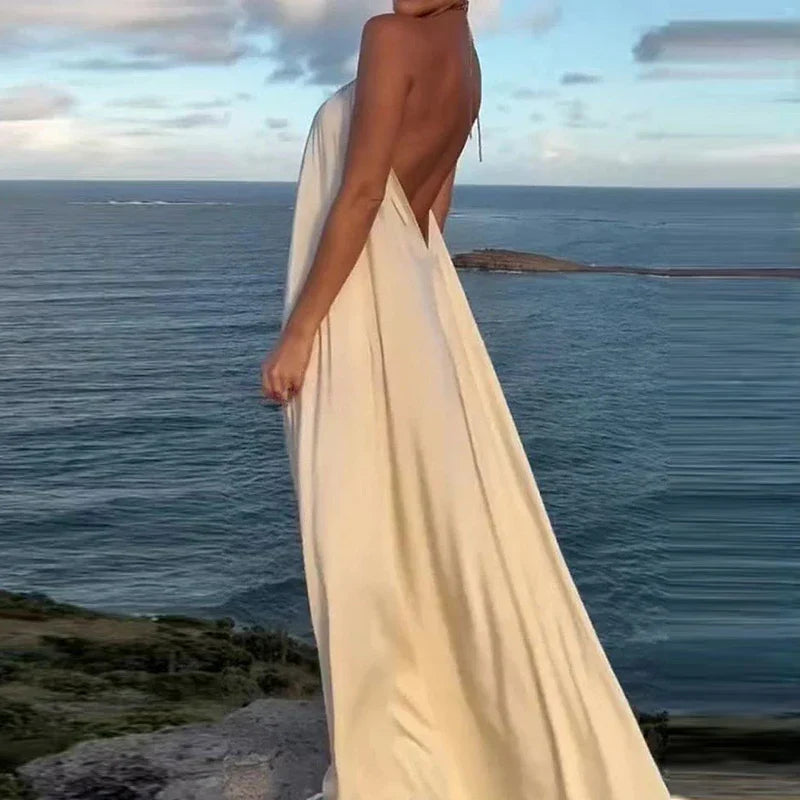 Summer Loose Swing Vacation Dresses