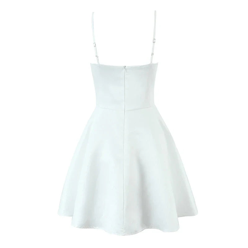 Sexy Spaghetti Straps Evening Party Mini Dresses