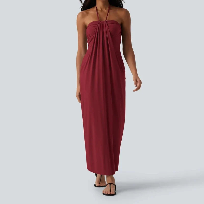 Casual Pleated Design Party Dresses