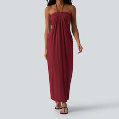 Casual Pleated Design Party Dresses