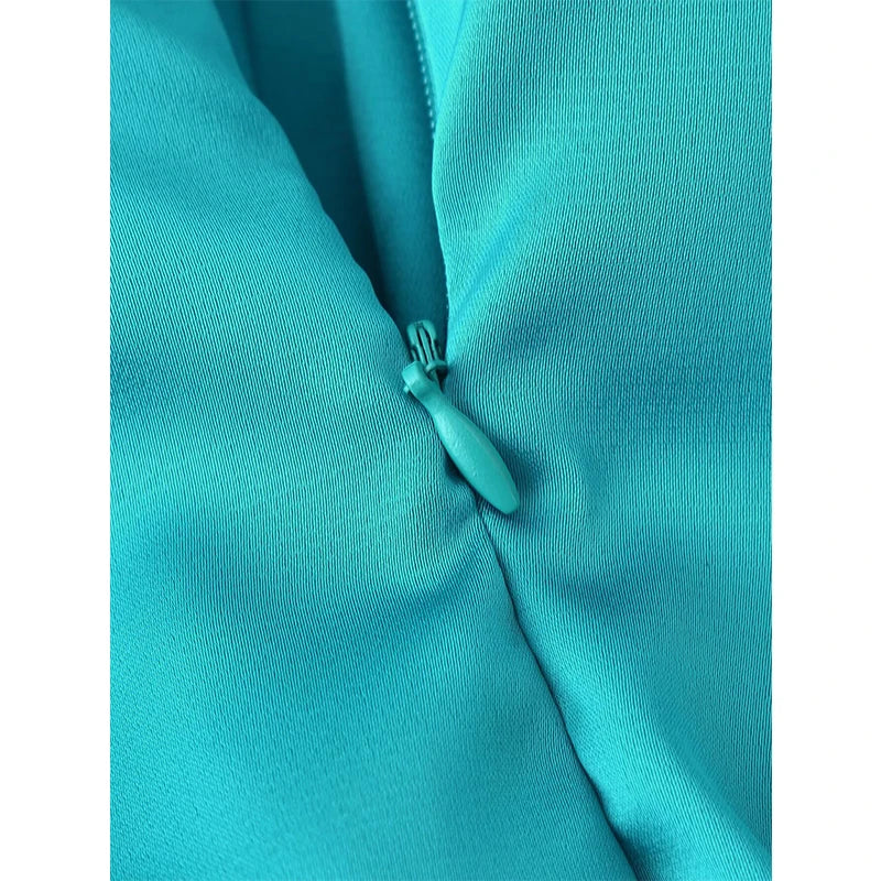Elegant Sexy Diagonal Collar Satin Draped Ruffle Long Party Dresses Maxi Evening Vestidos