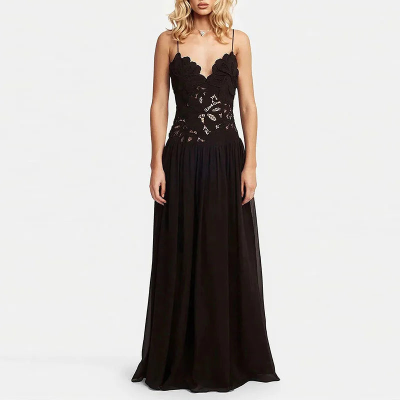 Lace Patchwork Camisole Summer Dresses