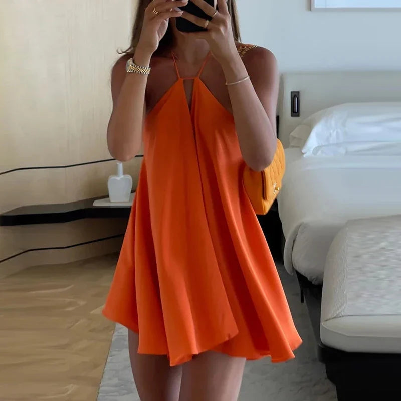 Elegant Ladies Loose A-line Dresses