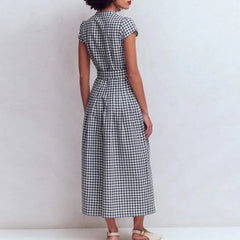 Striped Printed Split Long Dresses