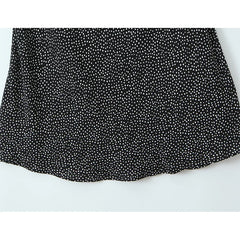 French Lace Patchwork Polka Dot Temperament Elegant Dresses