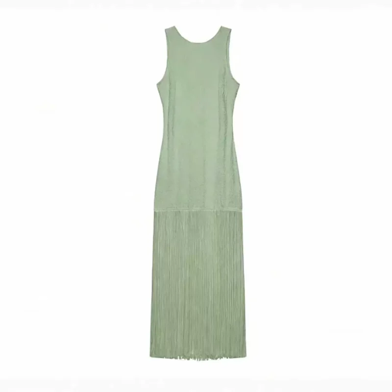 Casual High Street Backless Dresses