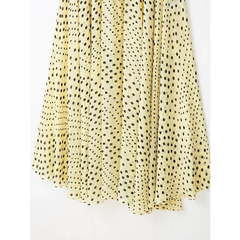 Polka Dot Maxi Dresses