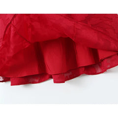 European And American Style Red Sling Long Party Dresses Backless Bandage A-line Elegant Evening Sexy Maxi Vestidos