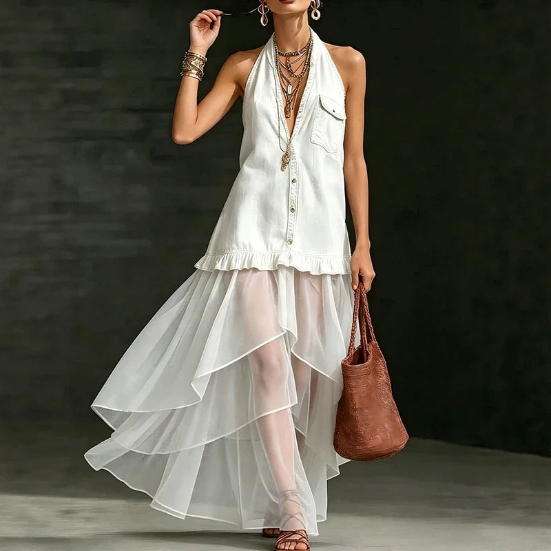 Casual Sleeveless Loose Holiday Dresses