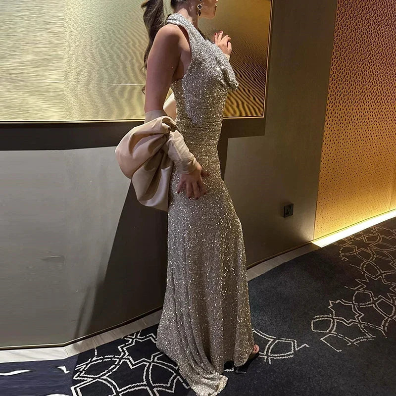 Summer Solid Color Elegant Dresses