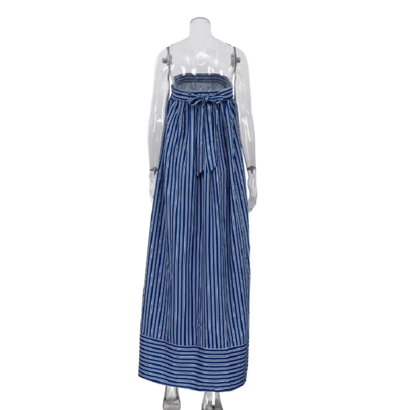 Woman Vintage Backless Party Dresses
