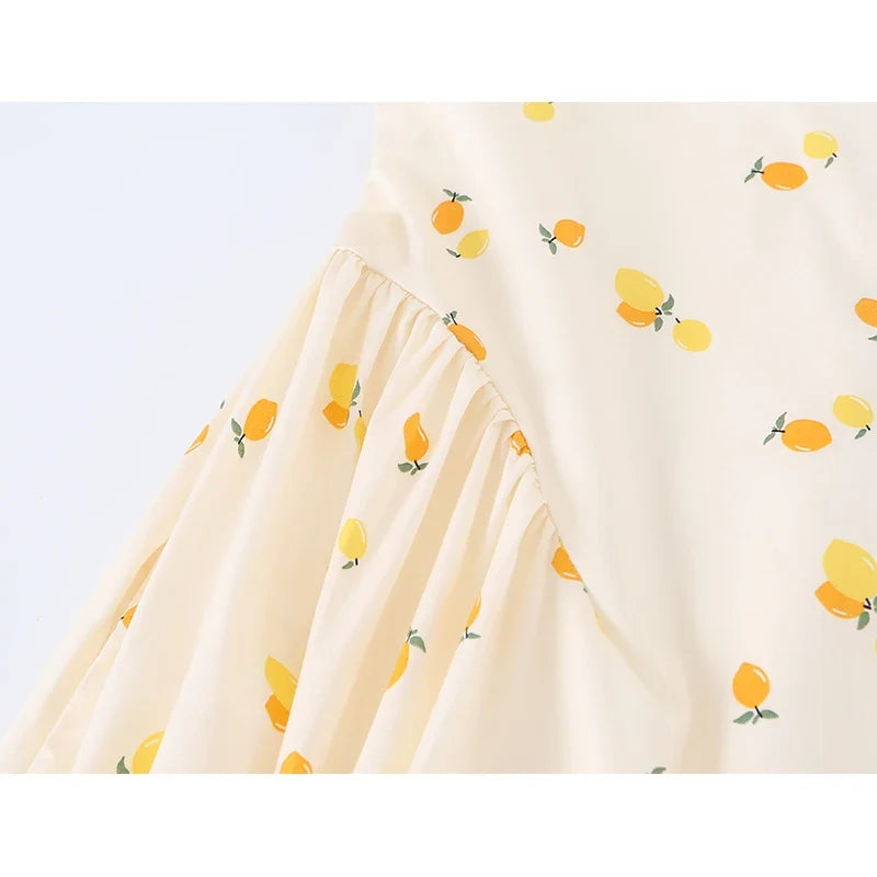 Floral Print Halter Midi Dresses