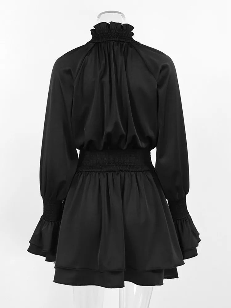 Autumn Elegant Satin Dresses