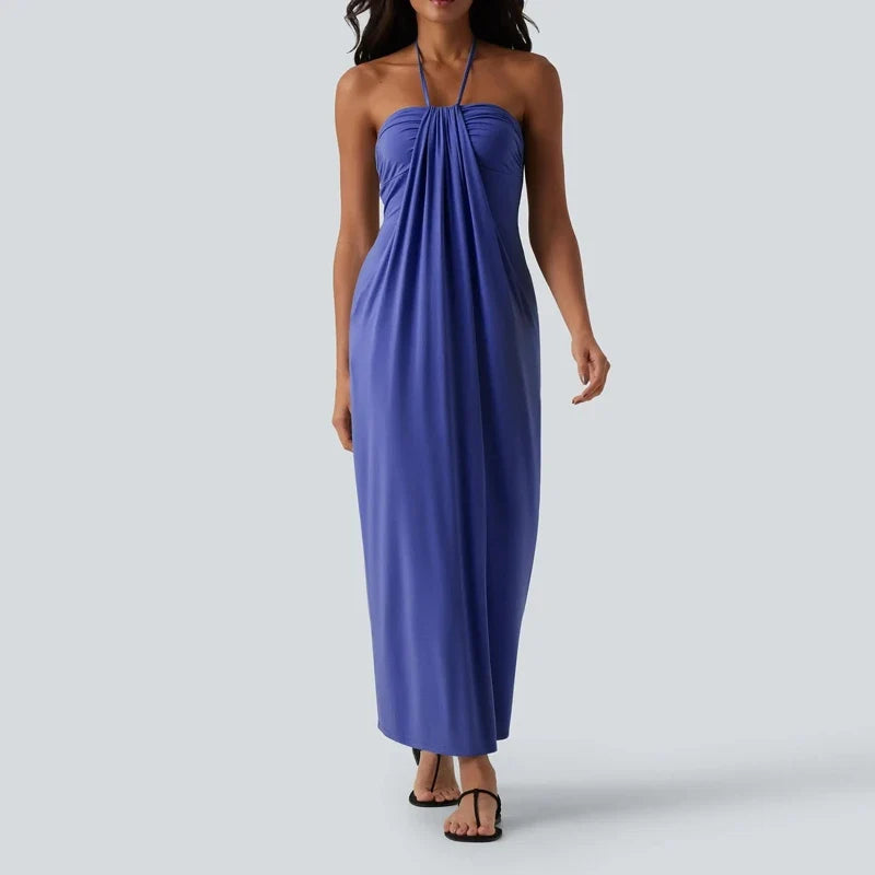 Casual Pleated Design Party Dresses